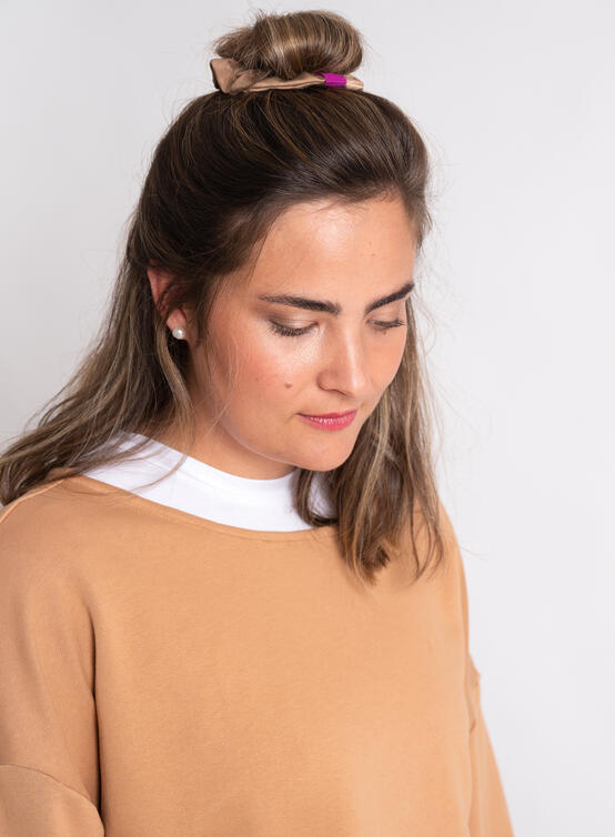 Scrunchie-Set Dana brown
